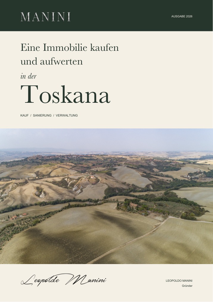 Titelbild des Toskana-Kaufratgebers — deutsche Ausgabe