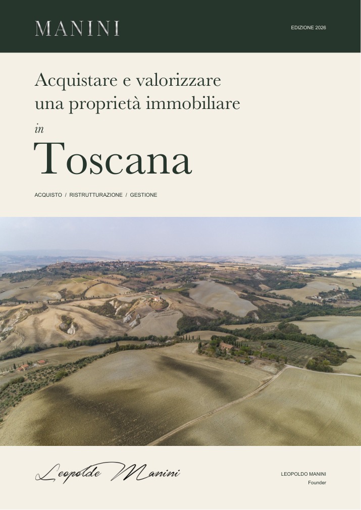 Copertina di Acquistare e valorizzare una proprietà immobiliare in Toscana