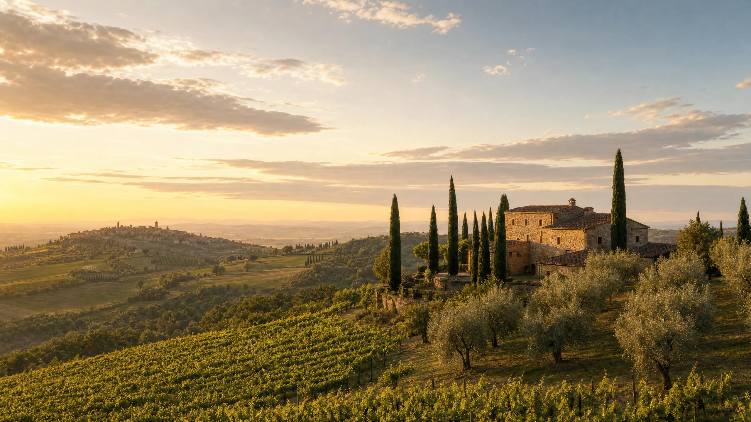 Casale storico in Val di Chiana con vista su Cortona